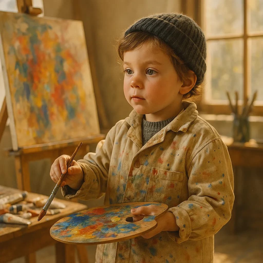 Artist AI transformation example