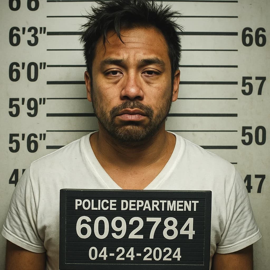 Mugshot AI transformation example