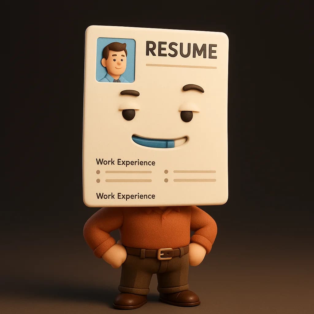 Resume AI transformation example