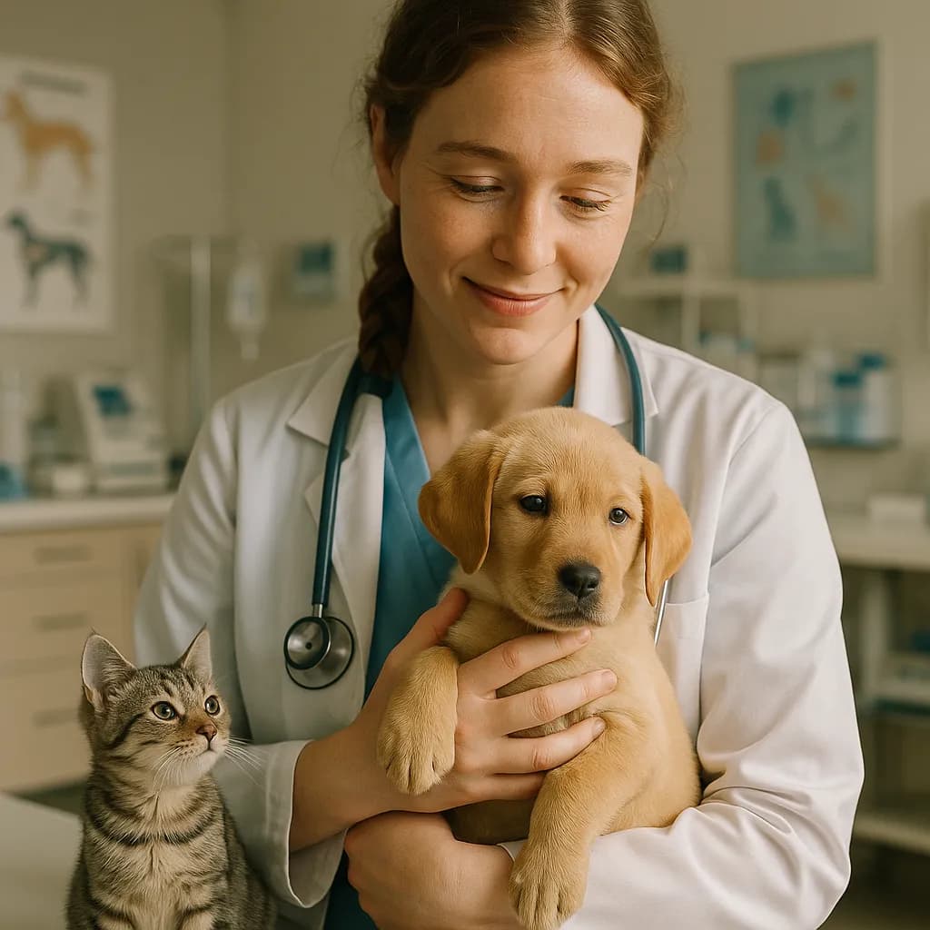 Veterinarian AI transformation example