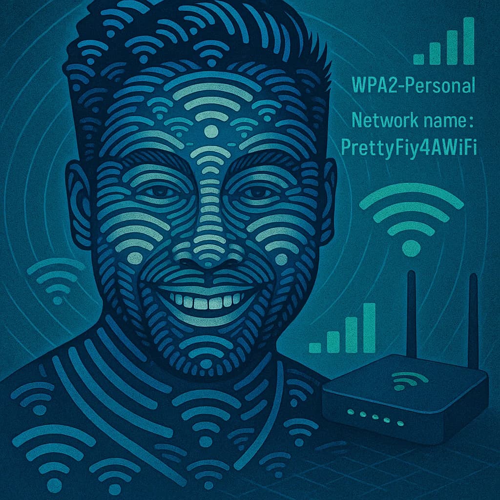 WiFi Password AI transformation example